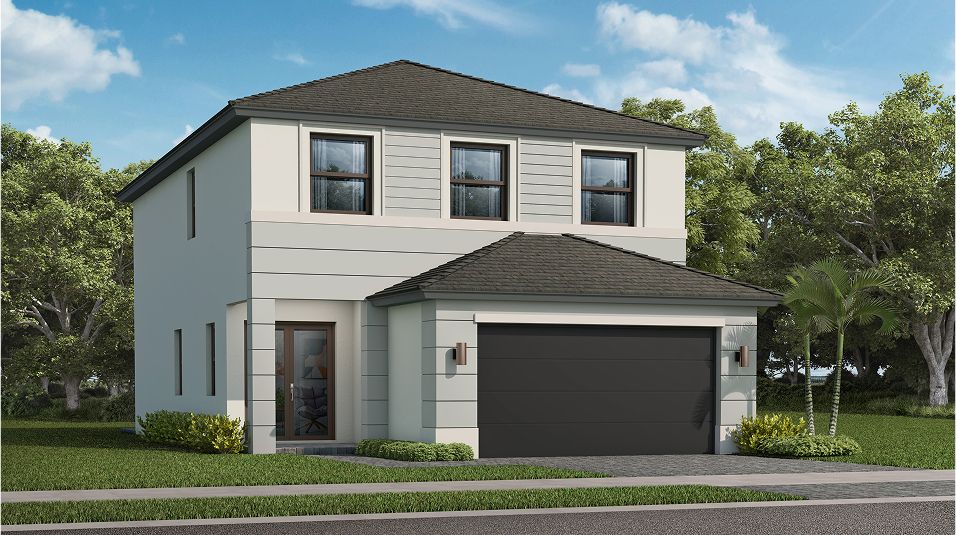 Elevation A - 2410 Arbor Estates Rosemont A