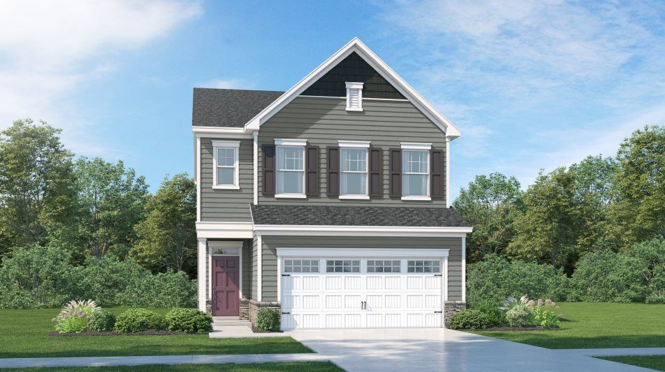 Elevation A - Oakley II Exterior Rendering A