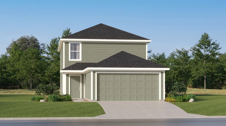 Elevation A - Mayer Exterior Rendering A