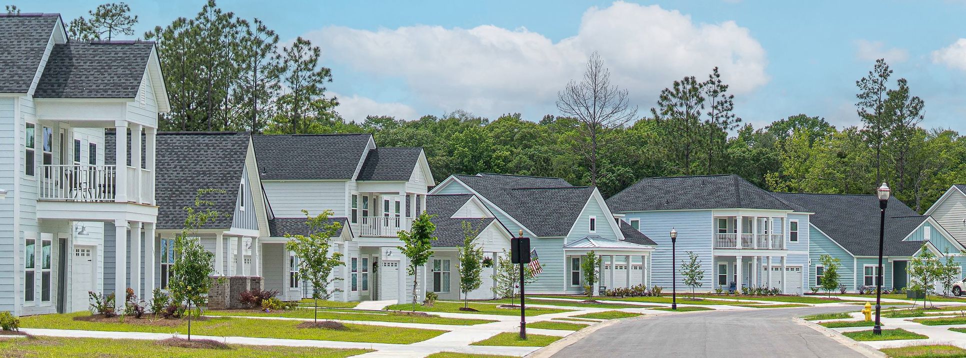 Limehouse farms streetscape