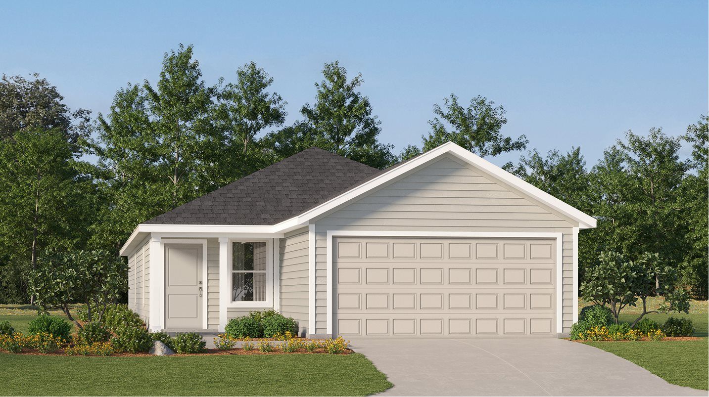 Elevation B - exterior rendering