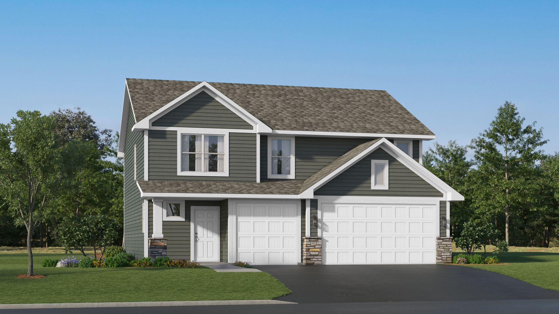 Exterior:Discovery Collection Marquette Farmhouse A3