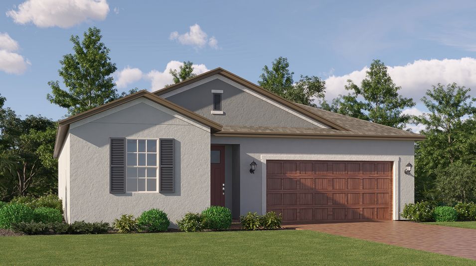 Elevation A - 2125 Manors New Port Corners AA Dawning A