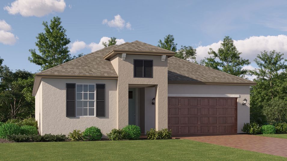 Elevation C - 2125 Manors New Port Corners AA Dawning C