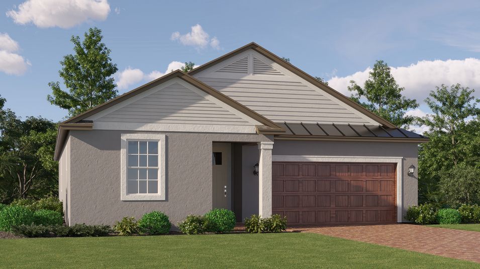 Elevation D - 2125 Manors New Port Corners AA Dawning D