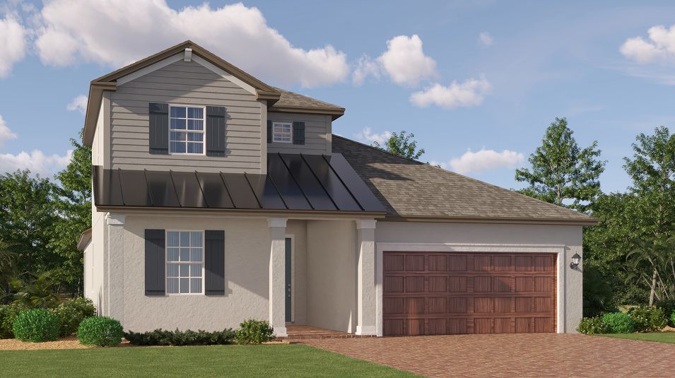 Elevation D - 2396 Manors New Port Corners AA Meridian D
