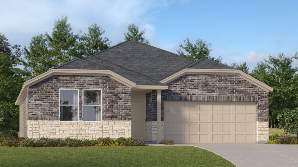 Elevation D - Elton Exterior