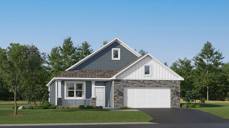 Elevation A2S - E J03 Lifestyle Villas Cedar Hills Brighton Tradit