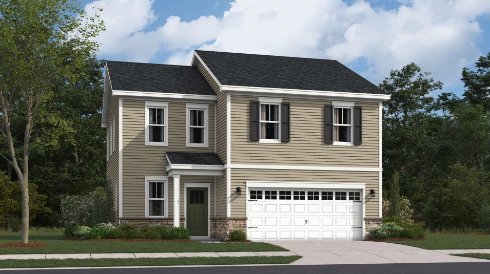 Elevation CL - Fairfield Exterior Rendering Classic