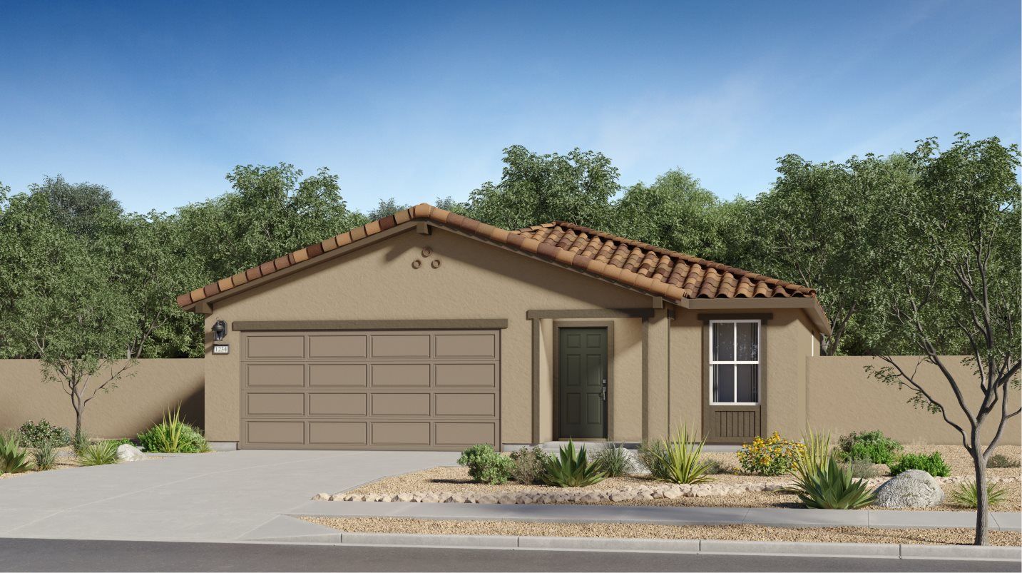 Elevation A - Desert Hacienda home image
