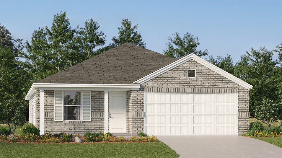 Elevation J - Dowing Exterior