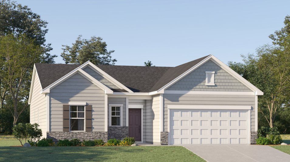 Elevation D - McHenry II Exterior Rendering D