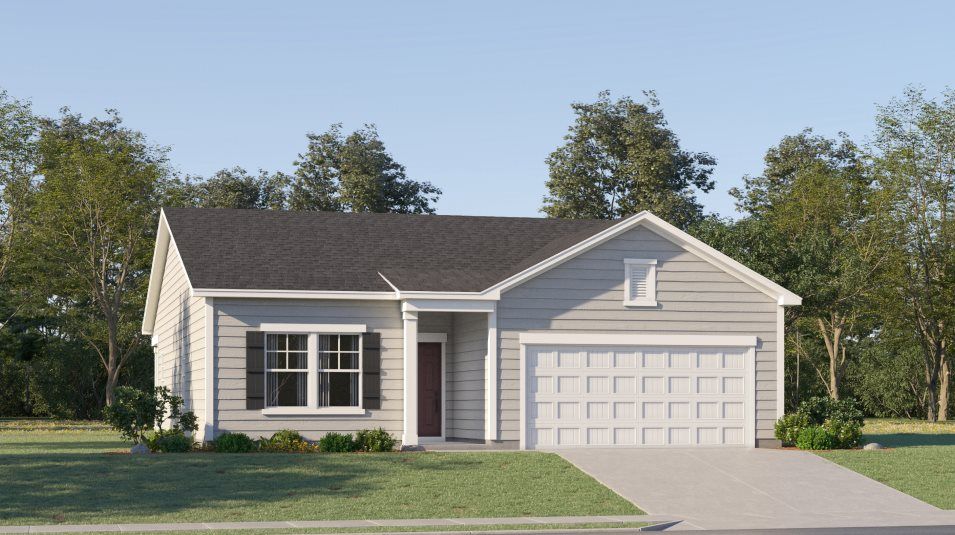 Elevation D - Morgan Exterior Rendering D