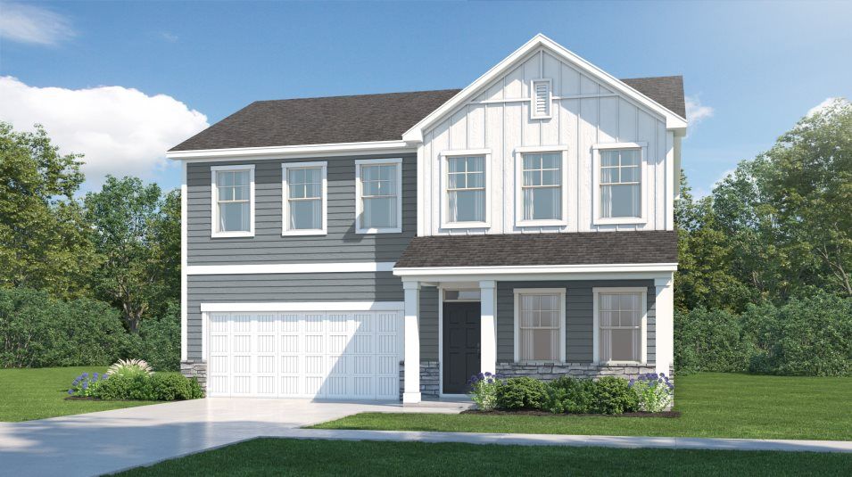 Elevation F - Brunswick III Exterior Rendering F