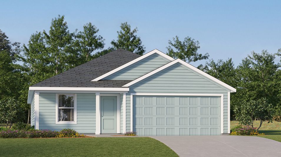 Elevation B - Grove Core 3347 Dowing B