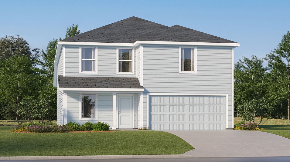 Elevation A - Grove Core 3354 Sherman A