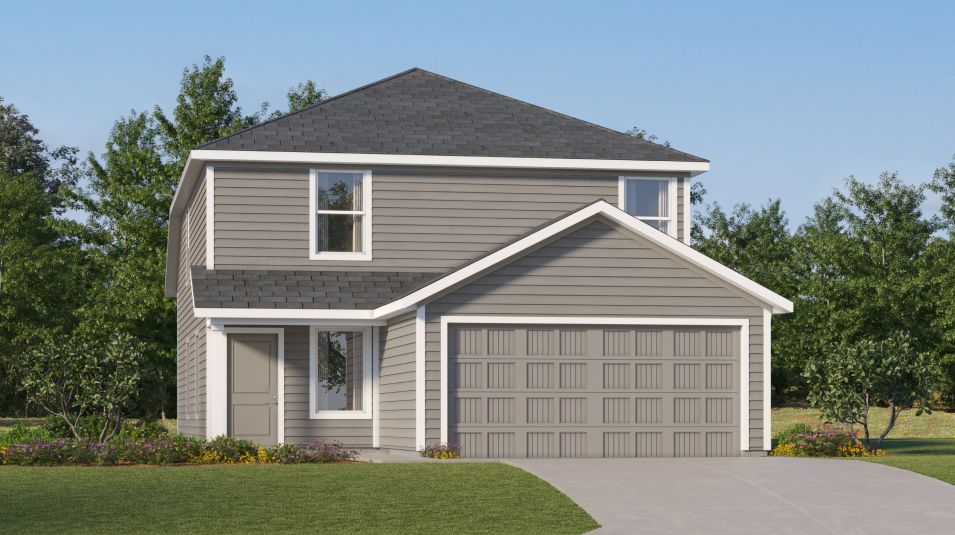 Elevation B - Morrow Exterior
