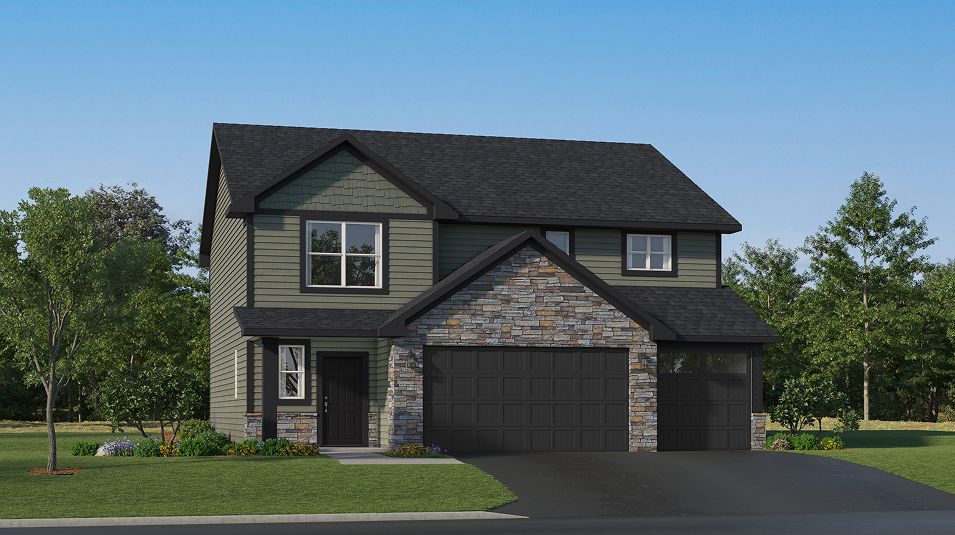 Elevation A3S - K12 S Venture Voyageur Farms Berkley Farmhouse A3