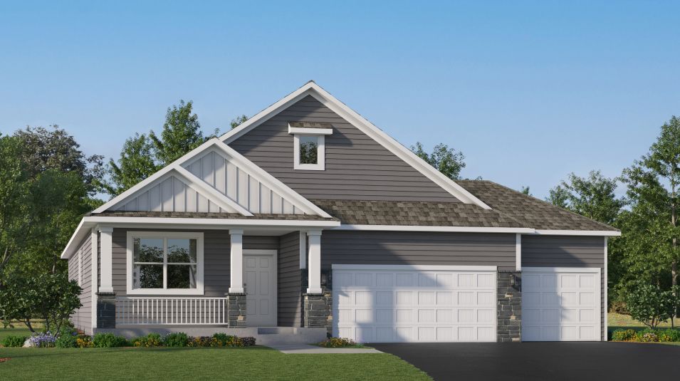 Elevation A3 - E J4 F Birmingham Farmhouse A3