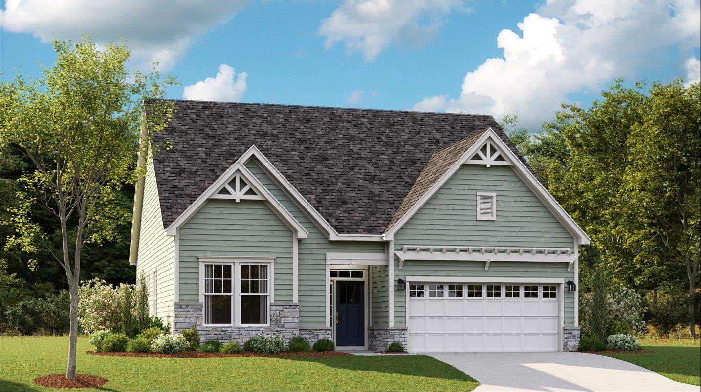 Elevation CR - Newport exterior rendering