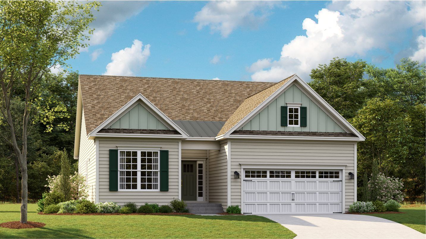Elevation CL - Canton Exterior Rendering