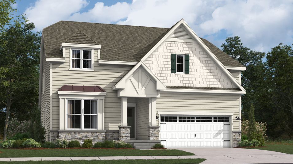 Elevation CO - Dover Exterior Rendering Cottage