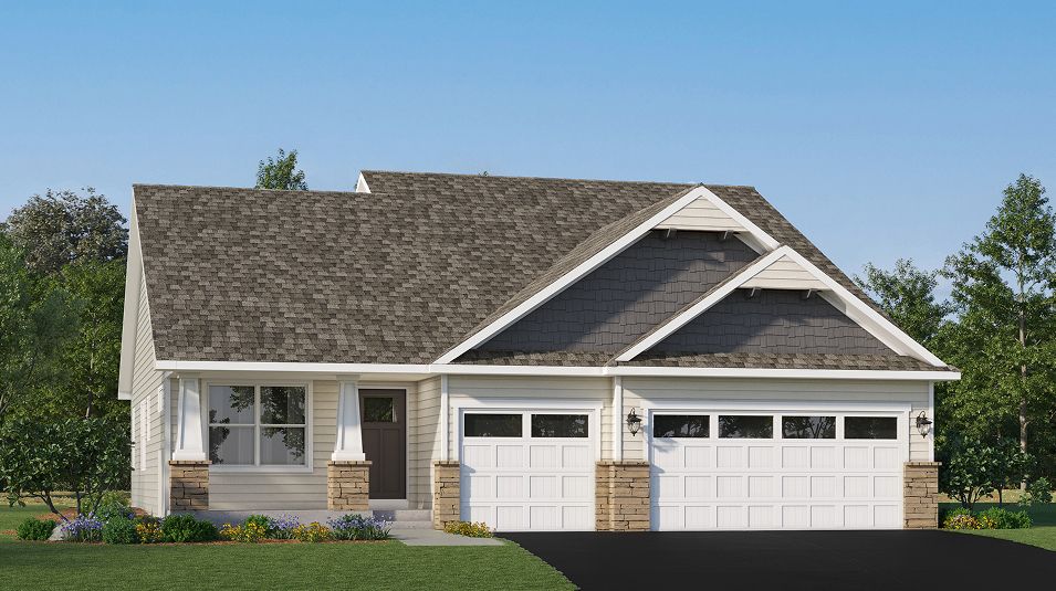 Elevation C3 - E D05 Courtland Craftsman I C3 062525