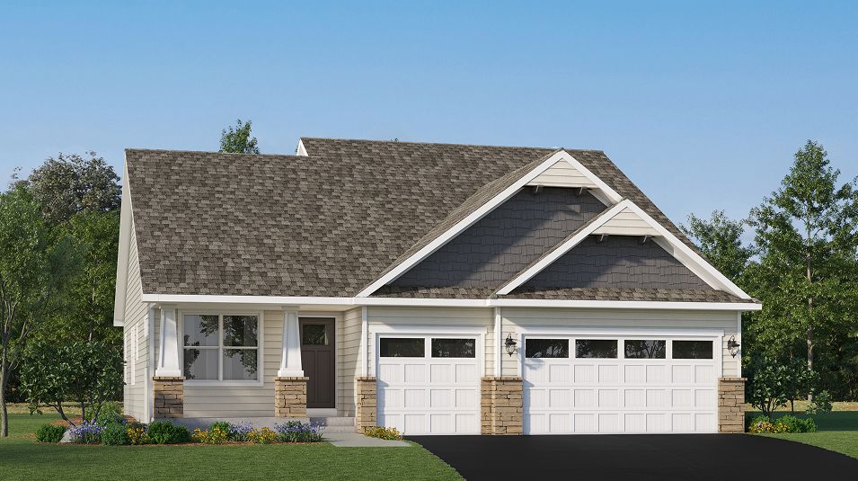 Elevation C3 - E D07 Courtland II Craftsman I C3 062525