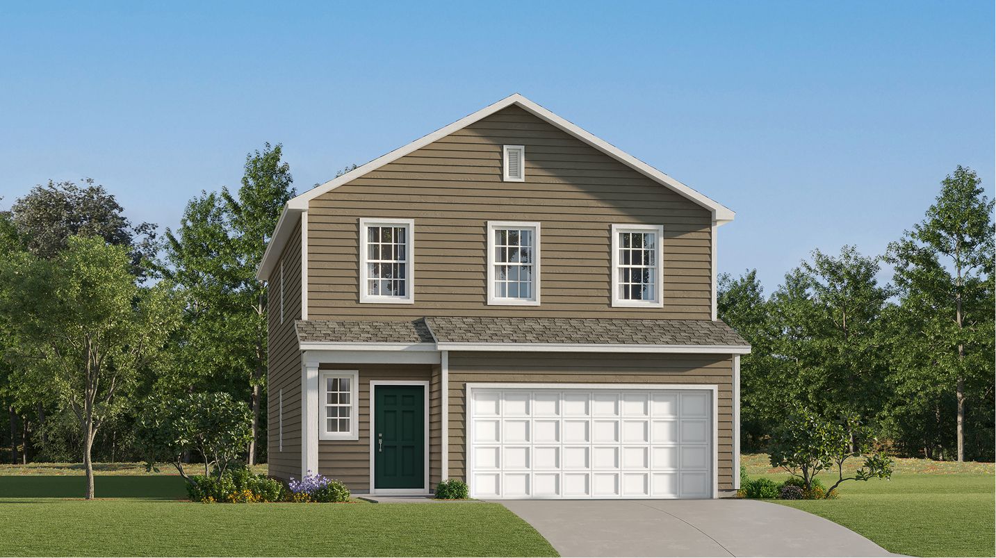 Elevation A - Parker Core L035 Edmund Hill Estates Davidson A 06