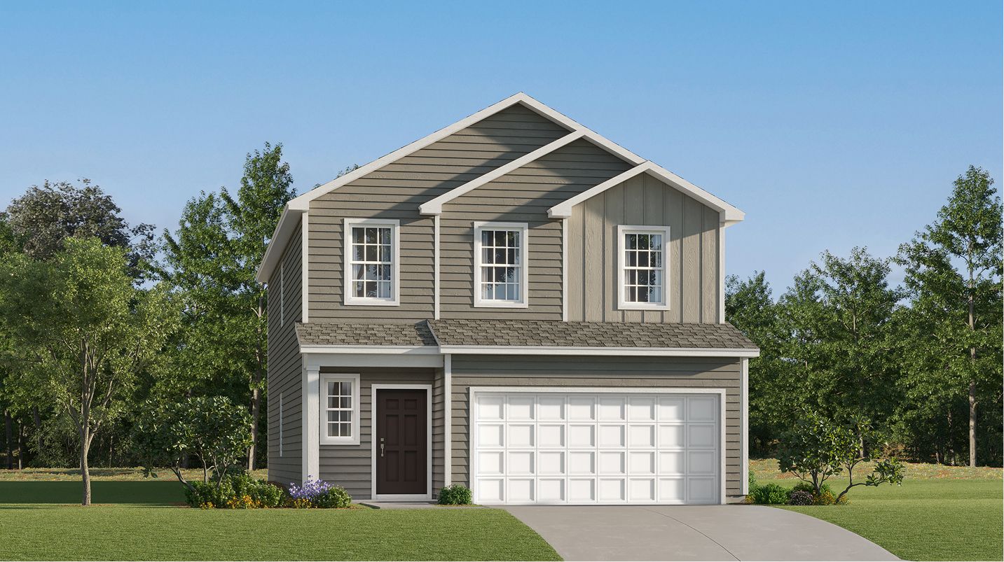 Elevation C - Parker Core L035 Edmund Hill Estates Davidson C 06