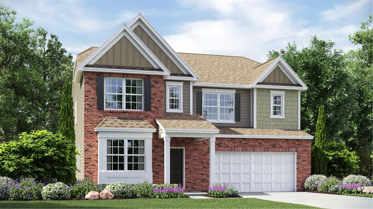 Elevation B - 3243 Grisham 2 Car Group1 B 071425