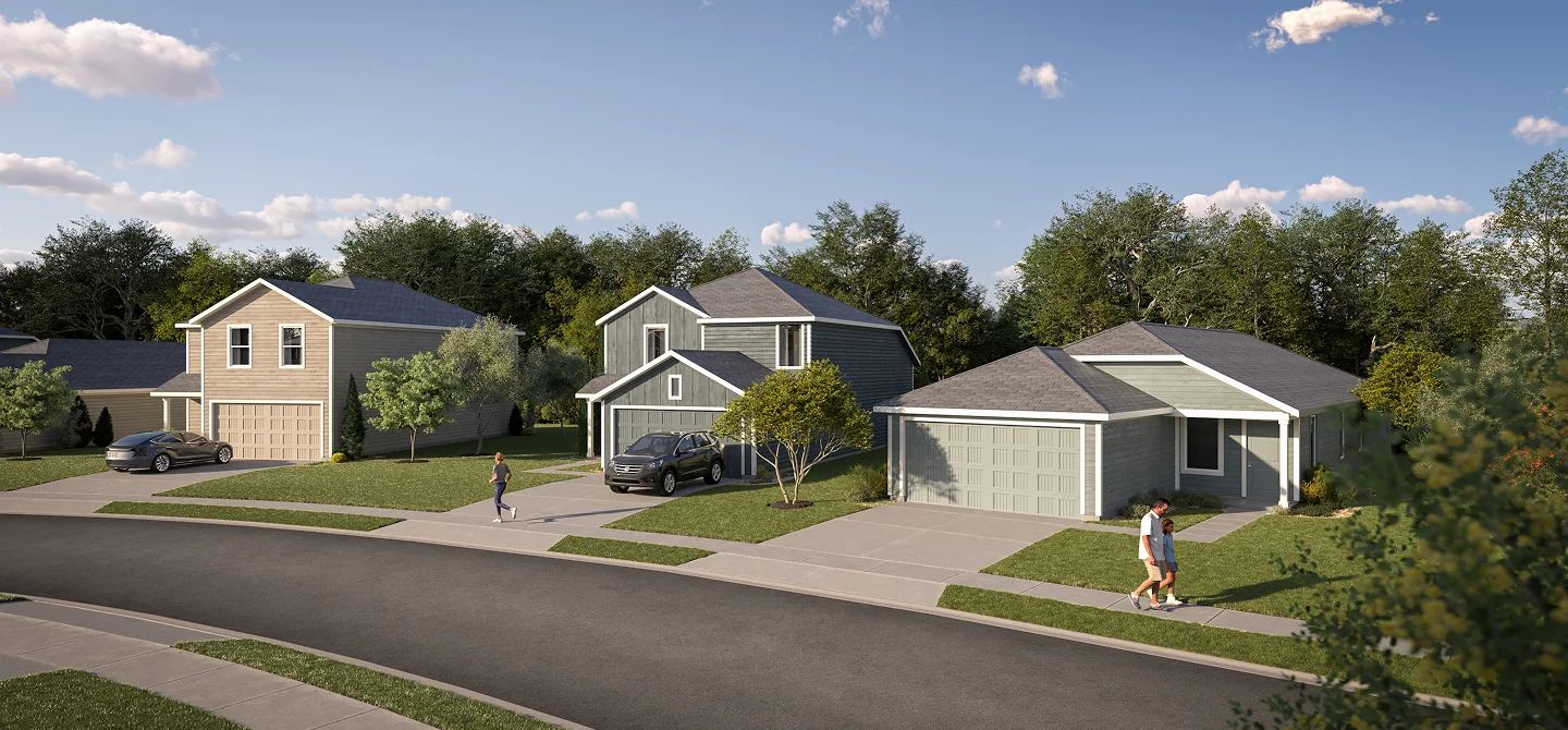 Grove Core Cottage Streetscape 1of2