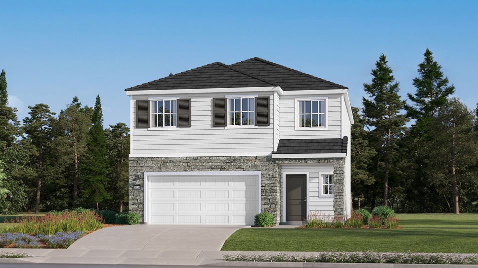 Elevation C - L034 Club District Alfa Riverstone Foxtrot C