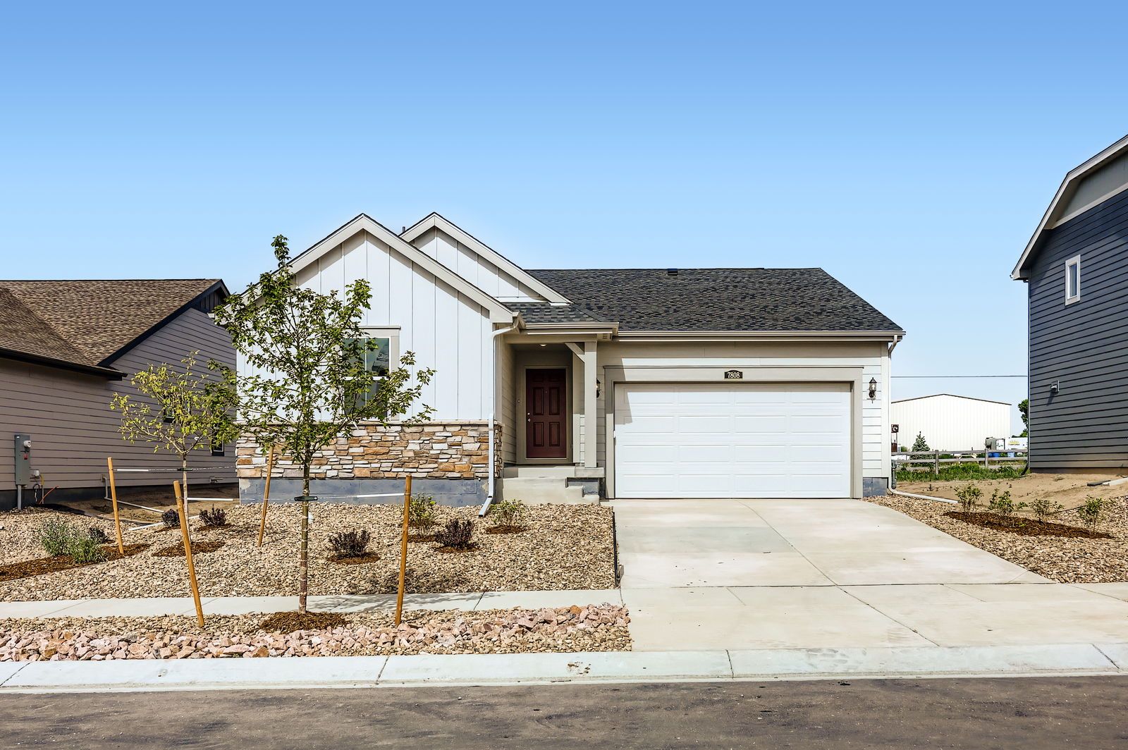 Exterior:7808 Desert Wrangler Drive  Exterior Front