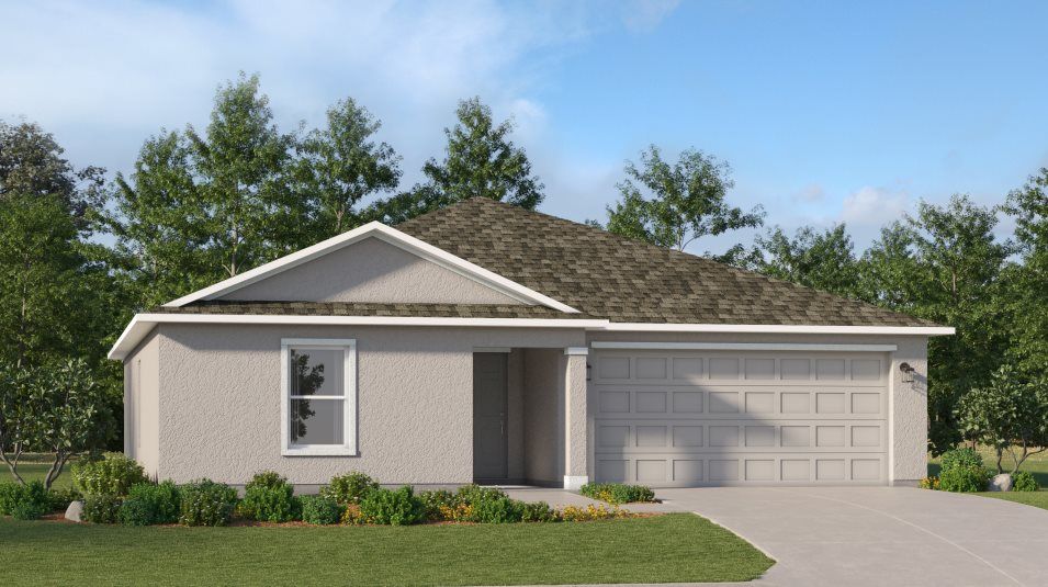 Elevation A - A contemporary exterior