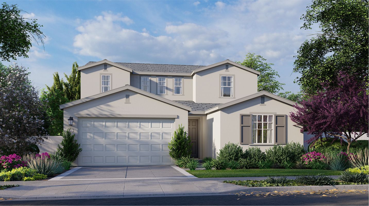 Elevation A - Bleau Northlake Res3190 Traditional A