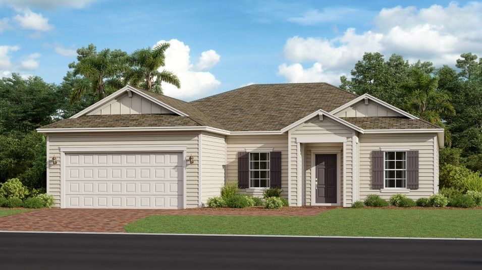 Elevation HA - Serenata ranch-inspired exterior
