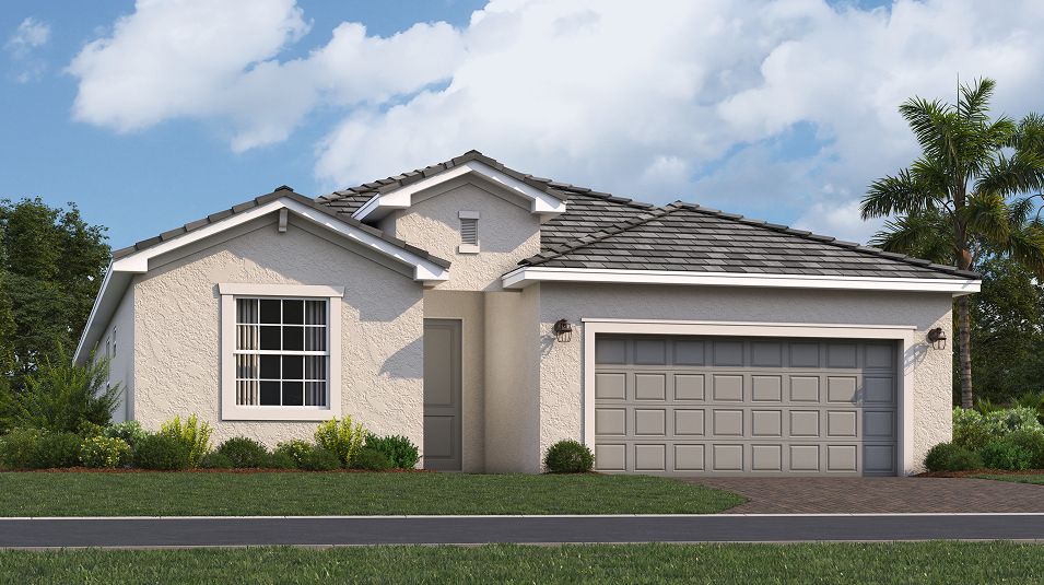 Elevation C - 4003 Executive Homes Harbor East Marsala C