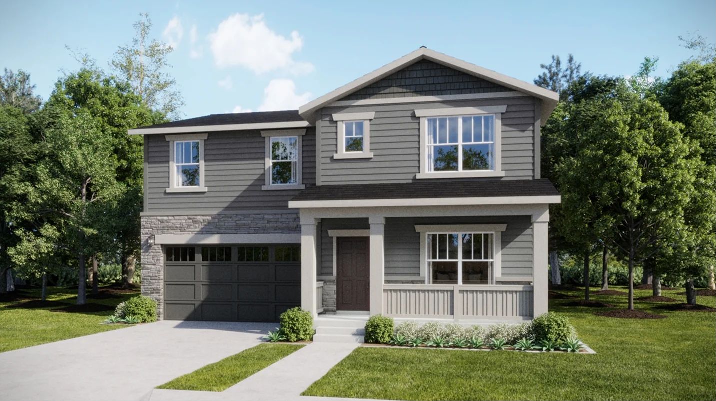 Elevation CR - 4004 Camden Ledge Rock Haven Craftsman CR