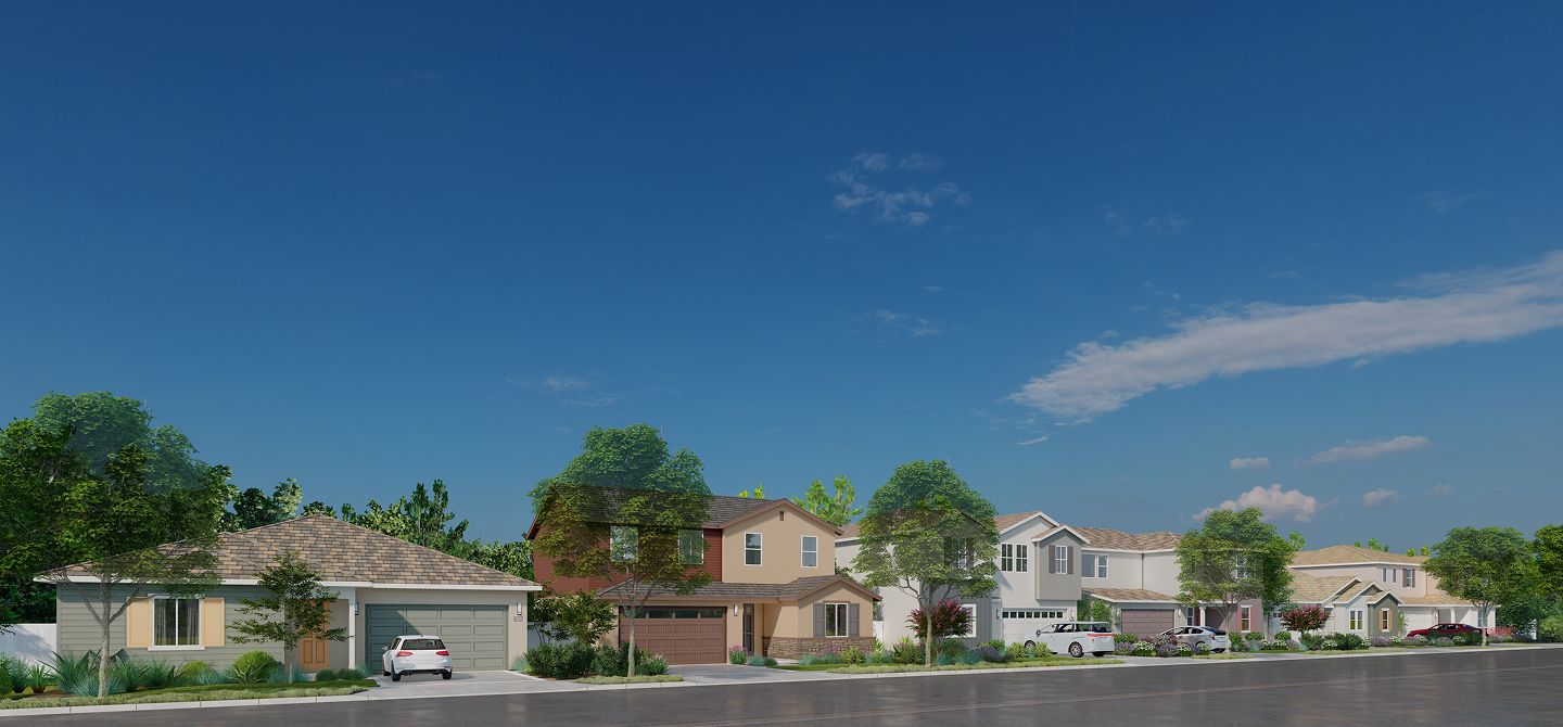 The Links Sierra View Streetscape (1)