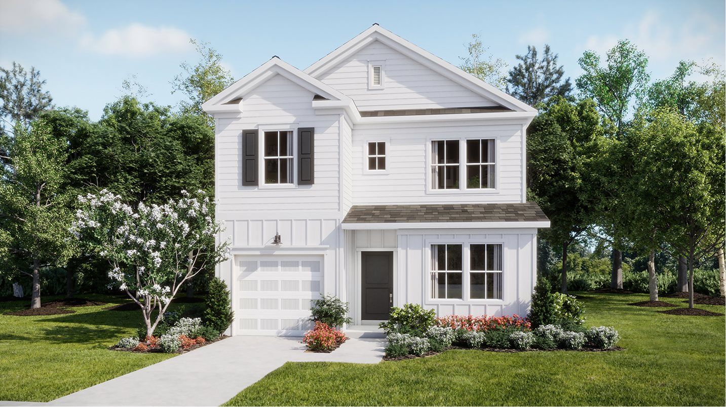Elevation B6 - exterior rendering