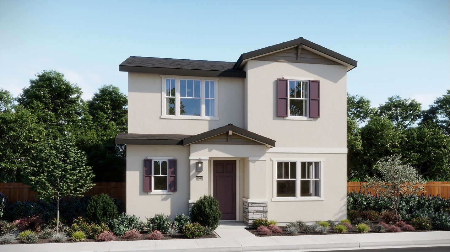 Elevation B - 071525 Ruby Cottages Res1943 Craftsman B