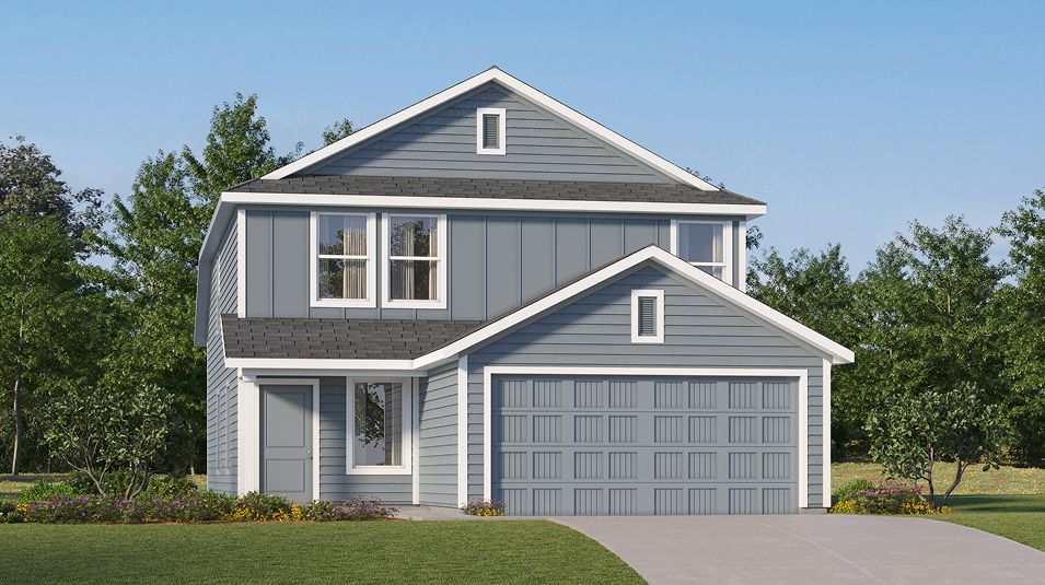 Elevation D - Grove Core 2554 Morrow D