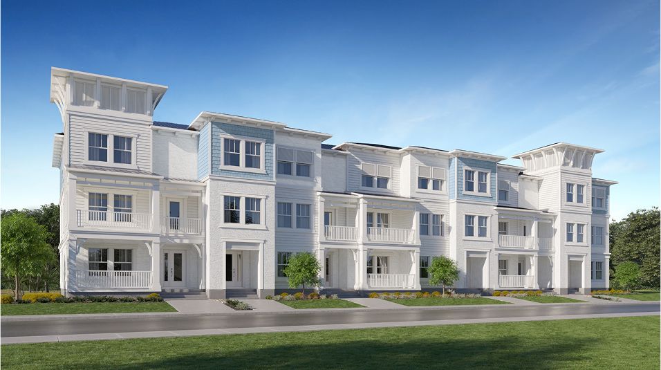 Elevation TH - Townes West River Carnegie Plant Flagler