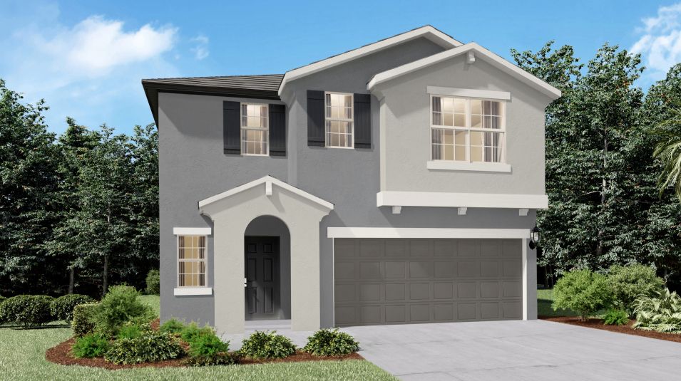 Elevation B1 - 2551 Manors East Balm Grove Concord B