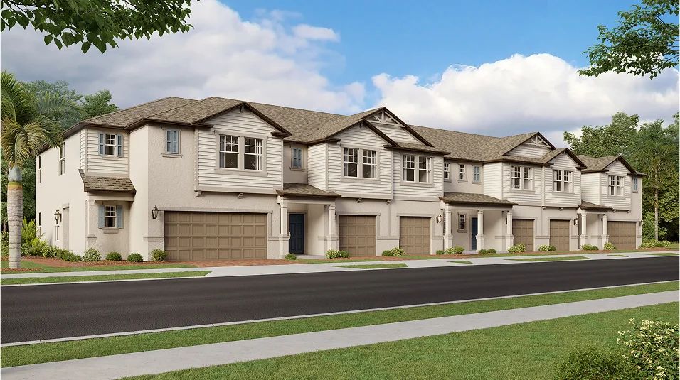 Elevation TH - Bellflower Townhomes Connerton Exterior TH