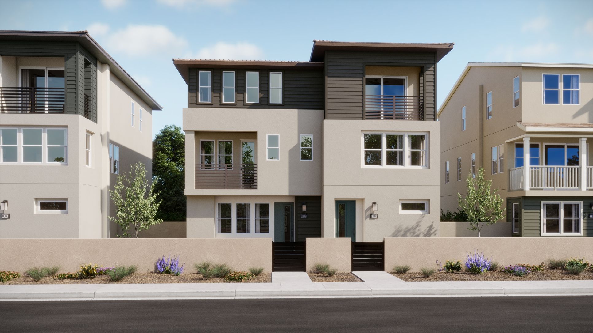 Exterior:Coral Valencia Plan1 Plan3 Prairie Inspired 20 C