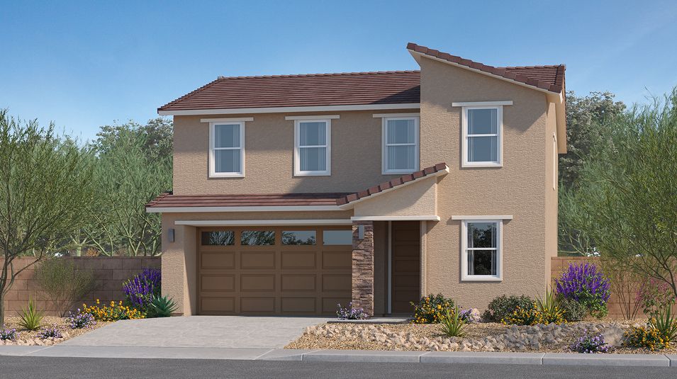 Elevation W - 3546 Summit Teravalis Carlisle Mid Century Modern