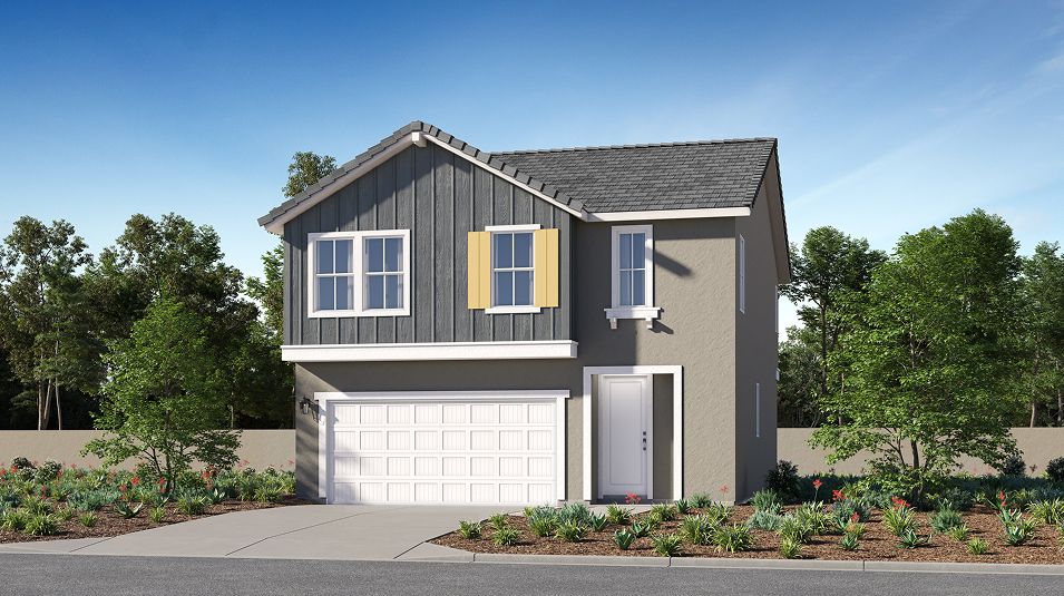 Elevation C - Indigo Sunstone Res1 Modern Farmhouse C