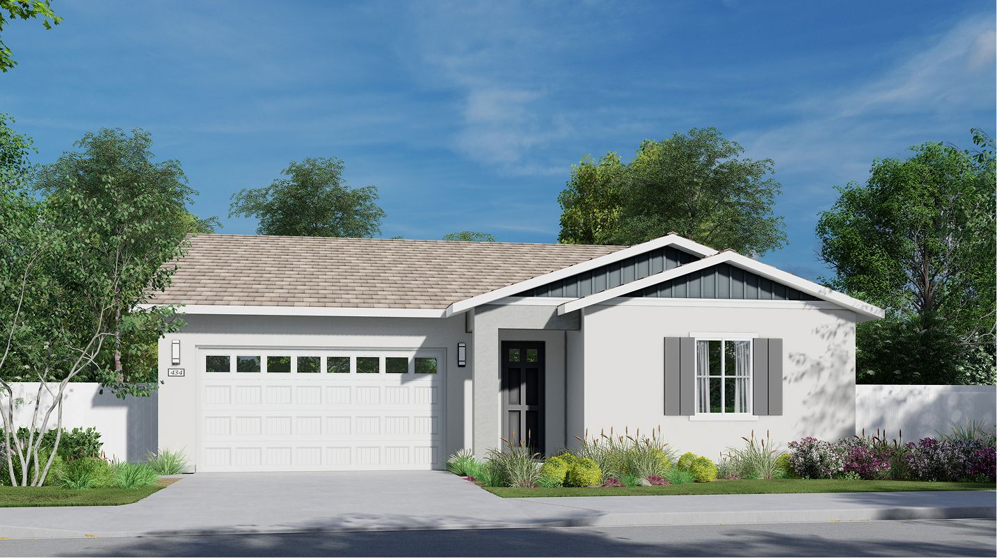 Elevation B - The Links Sierra View Res1789 Modern Farmhouse B